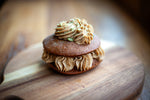 Pumpkin Spice Brown Sugar Espresso Whoopie Pie Available Thursday-Sunday in October last day 10/31