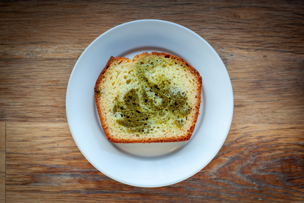Matcha Lemon Loaf Cake