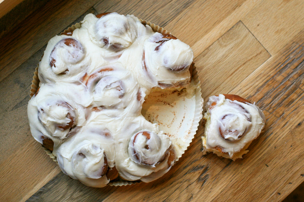 TUESDAY 12/24 PRE-ORDERS ONLY Bake-at-Home Cinnamon Bun