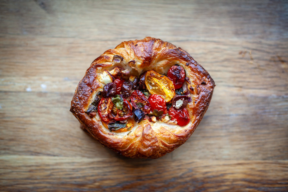 Tomato Olive Feta Croissant