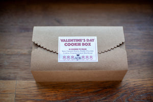 Valentine's Day Cookie Box AVAILABLE ONLY 2/13 & 2/14