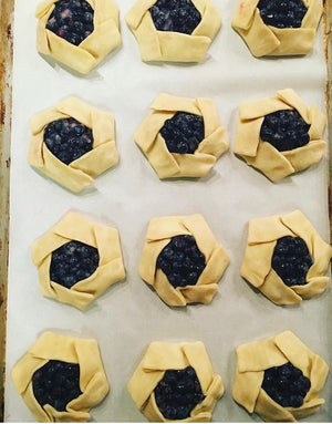Blueberry Galettes, SMALL last day Wednesday August 7th