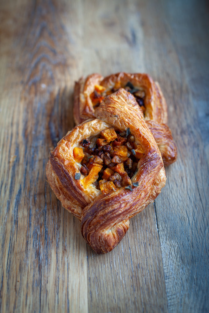 
                
                    Load image into Gallery viewer, Butternut Squash Candied Walnut Danish
                
            