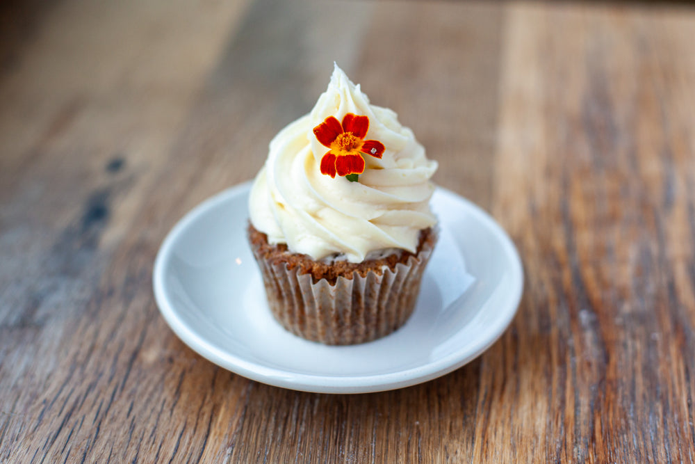 Carrot Cake Cupcake with Cream Cheese Frosting
