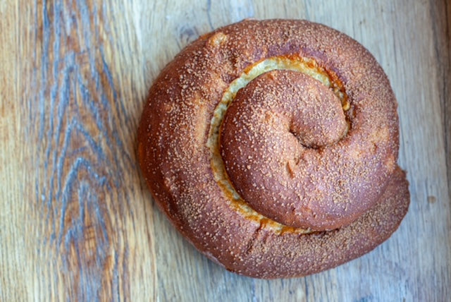Round Apple Cinnamon Challah: FOR PICK UP Monday 9/22, Tuesday 9/23,  and Wednesday 9/24 ONLY. ORDER BY 9/19.